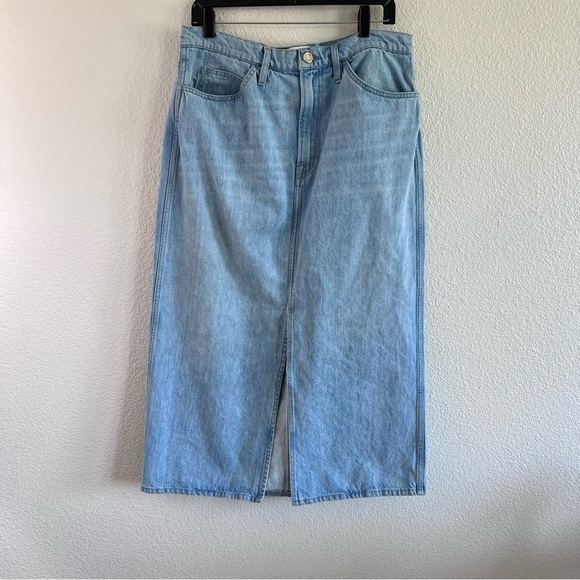 Frame Denim Women’s Le Italien Maxi Skirt in Turin - Picture 2 of 16